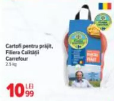 Cartofi pentru prăjit, Filiera Calității