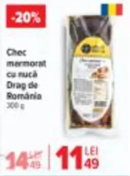 Chec marmorat cu nucă