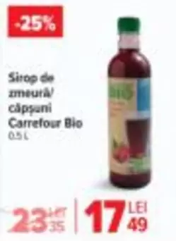 Sirop de zmeură/căpșuni