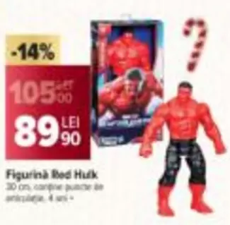 Figurină Red Hulk