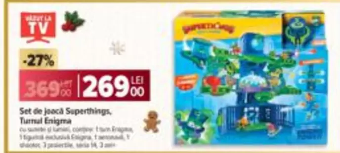 Set de joacă Superthings, Turnul Enigma