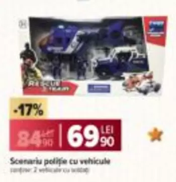 Scenariu poliție cu vehicule
