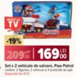 Set x 2 vehicule de salvare