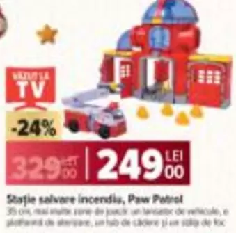 Stație salvare incendia, Paw Patrol