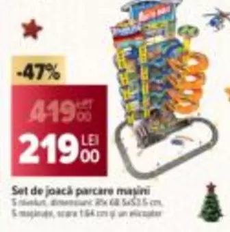 Set de joacă parcare mașini