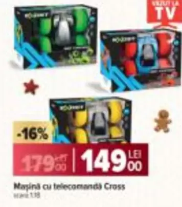 Mașină cu telecomandă Cross