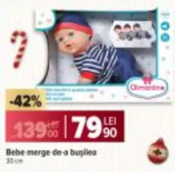 Bebe merge de-a bușilea
