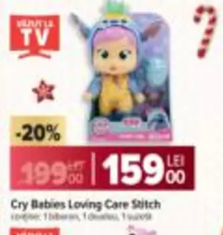 Cry Babies Loving Care Stitch