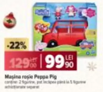 Peppa Pig - Masina rosie
