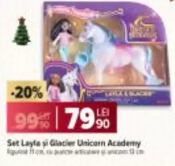 Layla și Glacier Unicorn Academy