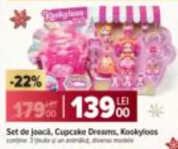 Set de joacă, Cupcake Dreartes