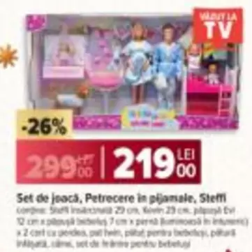 Set de joacă, Petrecere in pijamale, Steffi