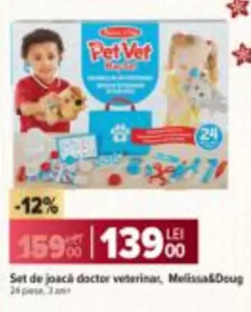 Set de joacă doctor veterinar