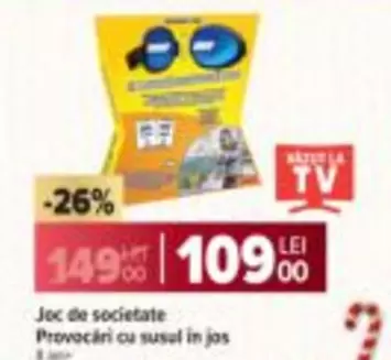 Joc de societate Provocări cu susul în jos