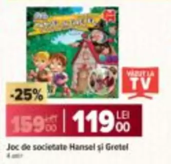 Joc de societate Hansel și Gretel