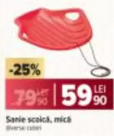 Sanie scaică, mică