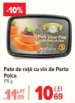 Pate de rață cu vin de Porto