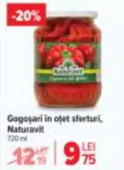 Gogoșari in oțet sferturi