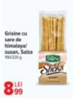 Grisine cu sare de himalaya/susan