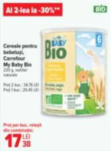 Cereale pentru bebeluşi