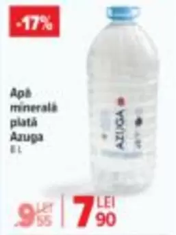 Apă minerală plată