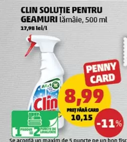 SOLUŢIE PENTRU GEAMURI