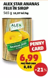 ANANAS FELII ÎN SIROP