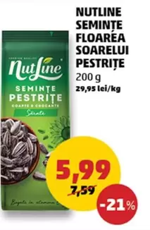 Nutline - SEMINTE FLOAREA SOARELUI PESTRITE