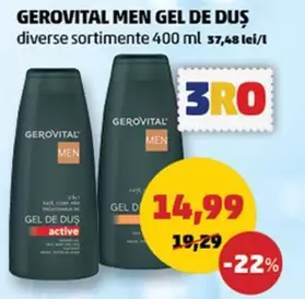 Gerovital - GEL DE DUŞ