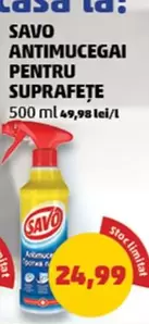 ANTIMUCEGAI PENTRU SUPRAFEȚE