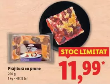 Prăjitură cu prune