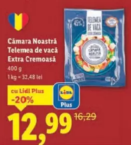 Telemea de vacă Extra Cremoasă