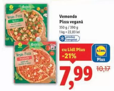 Pizza vegană