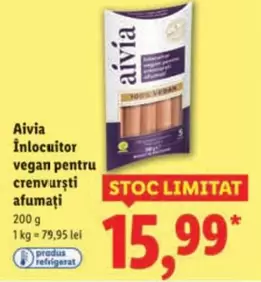 Înlocuitor vegan pentru crenvurști afumaţi