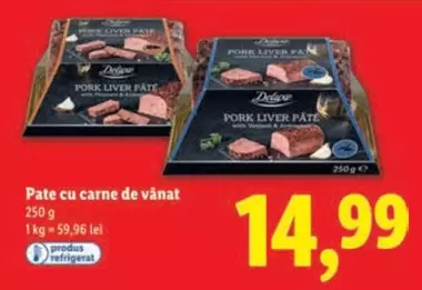 Pate cu carne de vänat