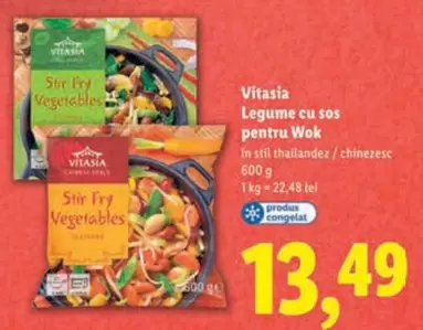 Legume cu sos pentru Wok
