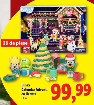Calendar Advent, cu licenţă