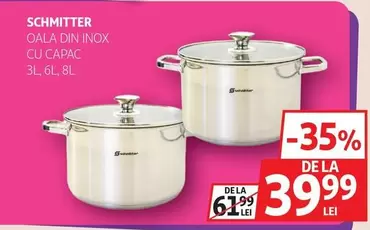 Schmitter - OALA DIN INOX CU CAPAC