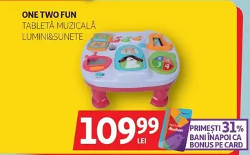 TABLETĂ MUZICALĂ LUMINI&SUNETE