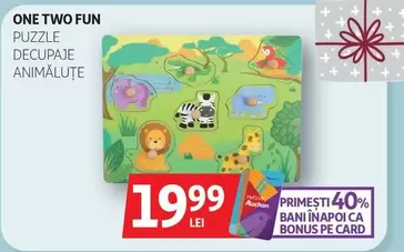 PUZZLE DECUPAJE ANIMĀLUŢE