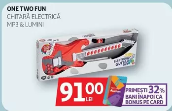 Auchan - CHITARĂ ELECTRICĂ MP3 & LUMINI