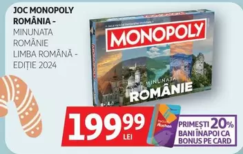 Monopoly - MONOPOLY ROMÂNIA - MINUNATA ROMÂNIE
