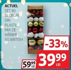 Actuel - SET 80 GLOBURI