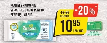 Pampers - ŞERVEŢELE UMEDE PENTRU BEBELUȘI