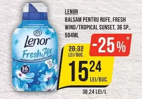 BALSAM PENTRU RUFE, FRESH WIND/TROPICAL SUNSET