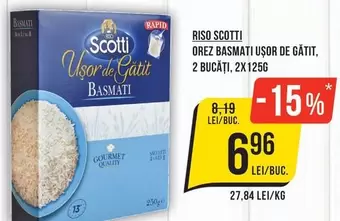 OREZ BASMATI UŞOR DE GĂTIT