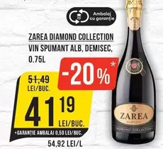 Zarea - VIN SPUMANT ALB, DEMISEC