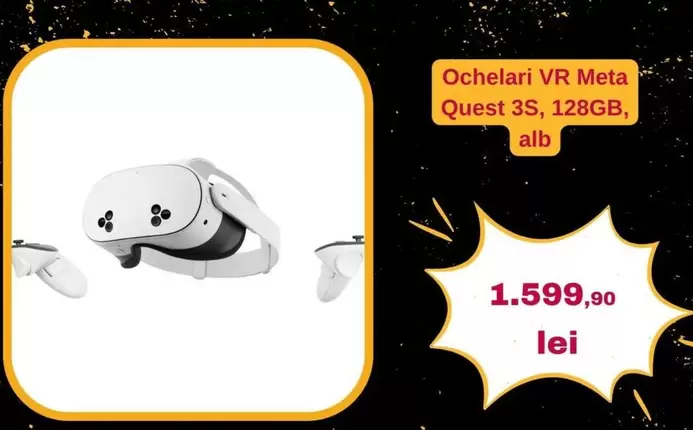 Alb - Quest 3S, 128GB, alb