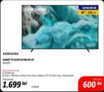 50BU8072 QLED ULTRA HD 4K