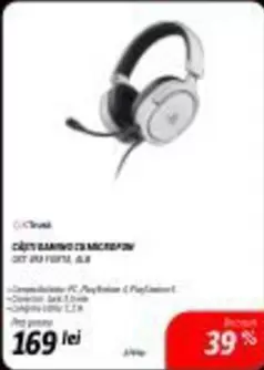 CĂȘTI GAMING CU MICROFON GXT 412 FORZE G.E